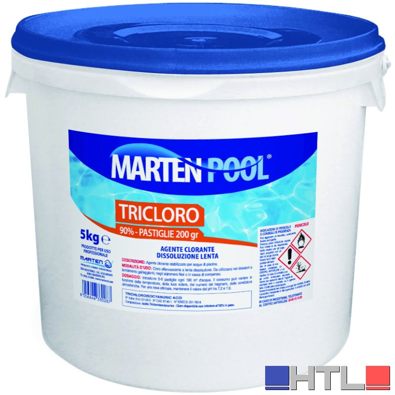 TRICLORO IN PASTIGLIE 200 GR. kg. 5