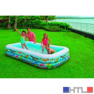 Intex PISCINA GONFIABILE FAMILY TROPICAL cm. 305x183x56 h (lt. 1.050) (confezione da 2)