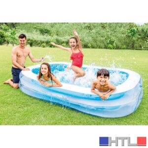 Intex PISCINA GONFIABILE FAMILY  cm. 262x175x56 h (lt. 770)