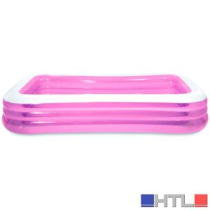 Intex PISCINA GONFIABILE FAMILY PINK  cm. 305x183x56 h (lt. 1.020)