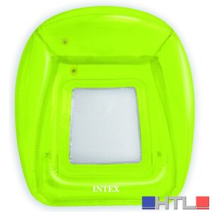 Intex POLTRONA GALLEGGIANTE GONFIABILE TRASPARENT LOUNGES  cm. 104x102