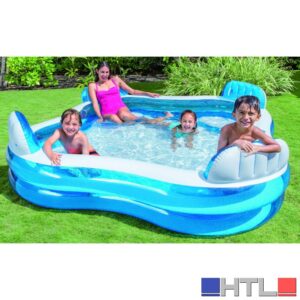 Intex PISCINA QUADRATA FAMILY  cm. 229x229x66 h (lt. 990)