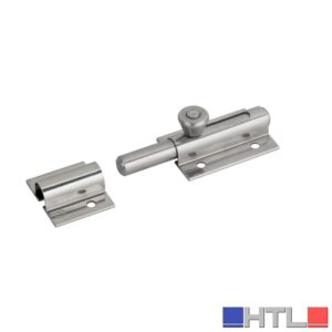 Aldeghi CATENACCIO TRASVERSALE LEGGERO INOX  mm. 80 (confezione da 2)