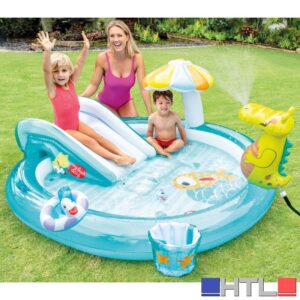 Intex PLAY CENTER ALLIGATORE  cm. 201x170x84 h (lt. 160)