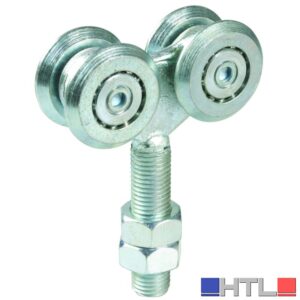 Comunello CARRELLO PER PORTE E CANCELLI art. 4C portata kg. 800 (x 2 carrelli) (confezione da 16)