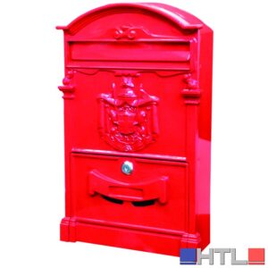 Utilia CASSETTA POSTALE ARTISTICA  col. Rosso