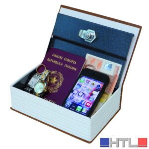 Utilia CASSETTA PORTAVALORI A LIBRO  mm. 265x205x65 h