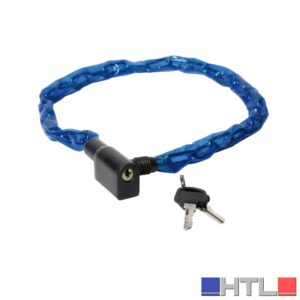 CATENA ANTIFURTO TONDA CON LUCCHETTO Ø mm.3,5 cm.80