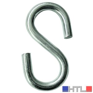 GANCIO A ESSE  Ø mm. 3 (1/8) (confezione da 20)