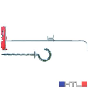 Fischer TASSELLO BASCULANTE DUOTEC 10 H CON OCCHIOLO APERTO Ø foro mm. 10 (confezione da 25)