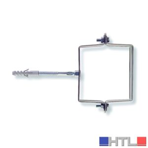 Fischer COLLARE PER SCARICHI PLUVIALI SCP-V quadro mm. 80x80 (confezione da 50)