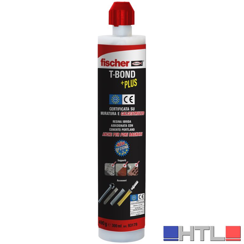 Fischer ANCORANTE CHIMICO T-BOND PLUS CARTUCCIA ml. 300 (confezione da 12)