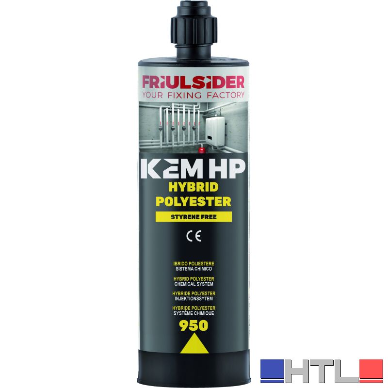 Friulsider ANCORANTE CHIMICO KEM HP - HYBRID POLYESTER ml. 400 (confezione da 12)
