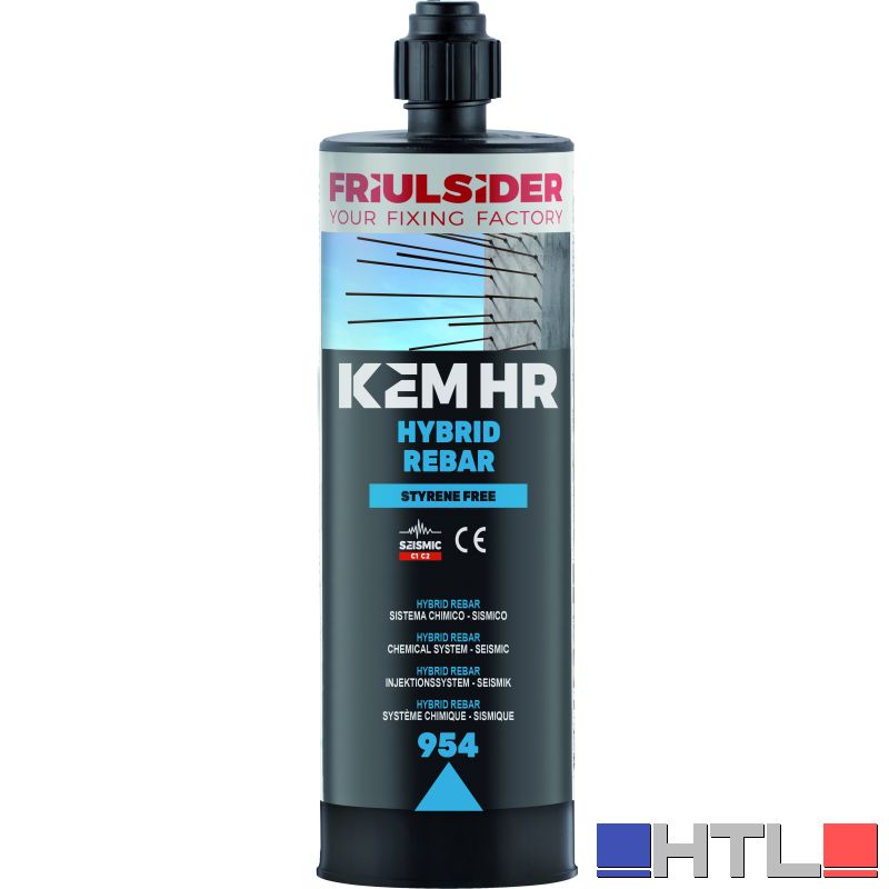 Friulsider ANCORANTE CHIMICO KEM HR - HYBRID REBAR ml. 420 (confezione da 12)