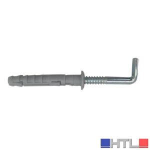 ELEMENTO DI FISSAGGIO con tassello mm. 10x60 cancano M8x70 2 PZ. (confezione da 100)