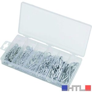 COPPIGLIE R-CLIP ASSORTITE IN CONFEZIONE DA 150 PEZZI