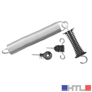 KIT CANCELLO PER RECINZIONI ELETTRIFICATE CON ISOLATORE AD ANELLO