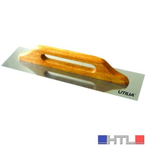 Utilia FRATTAZZO CON MANICO IN LEGNO MOD. TEDESCO  cm. 48x12 (confezione da 6)