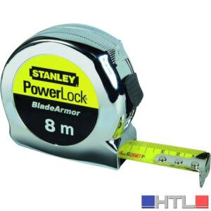 Stanley FLESSOMETRO POWERLOCK BLADE ARMOR  mt. 8x25 mm.