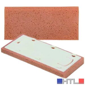Raimondi SPUGNA DI RICAMBIO AD ATTACCO RAPIDO cm. 13x30  Col. Avana