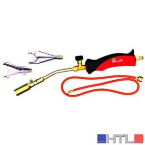 KIT PER SALDATURA A GAS 2 BRUCIATORI  cm. 41