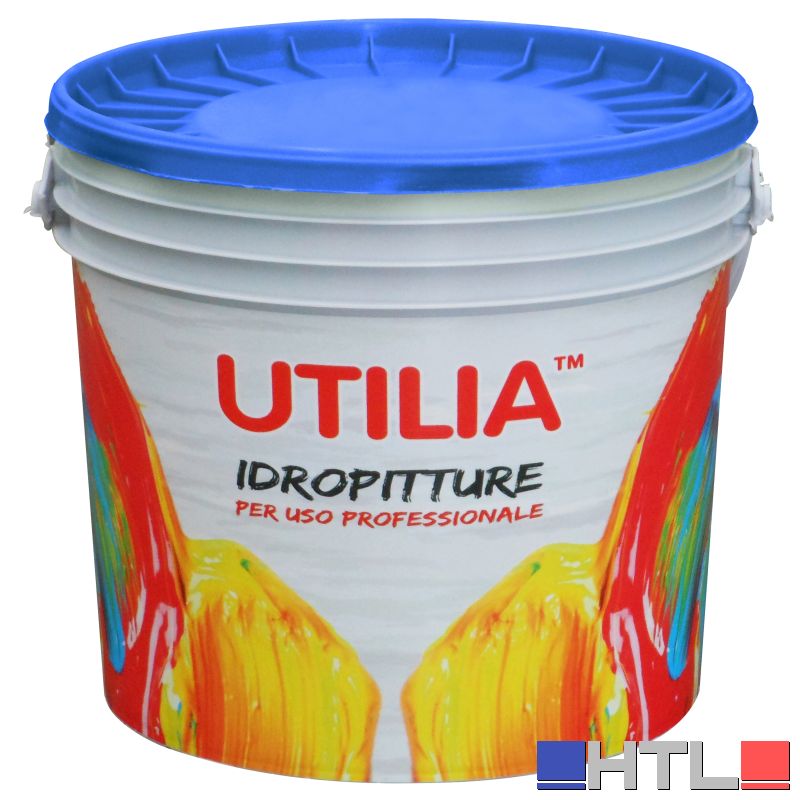 Utilia IDROPITTURA SUPERLAVABILE col. Bianco lt. 4