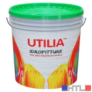 Utilia IDROPITTURA AL QUARZO LISCIO col. Bianco lt.14