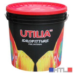 Utilia IDROPITTURA A TEMPERA col. Bianco lt.14