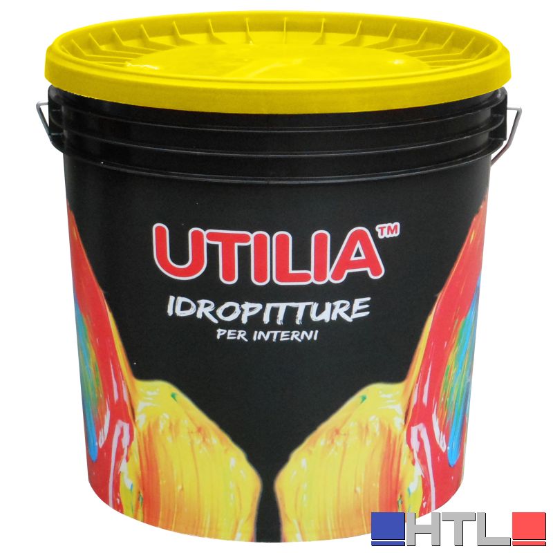 Utilia IDROPITTURA LAVABILE col. Bianco lt.14