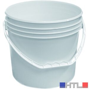 SECCHIO TRONCO CONICO CON MANICO IN PP Ø cm. 19x20 h  lt. 6