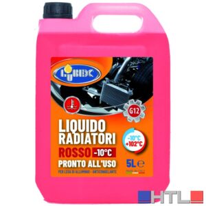 Lubex PROTETTIVO RADIATORE ROSSO lt. 5 (da -10°C a +102°C) (confezione da 4)
