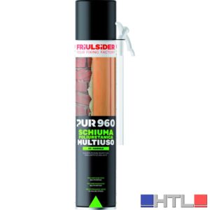 Friulsider SCHIUMA POLIURETANICA PUR 960 MULTIUSO MANUALE ml. 750 (confezione da 12)