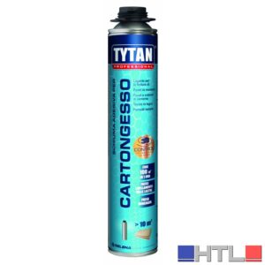 Tytan SCHIUMA ADESIVA PER CARTONGESSO A PISTOLA ml. 840