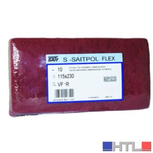 Sait FOGLIO ABRASIVO SCOTCHBRITE SAITPOL FLEX mm. 115x230. tipo VF (confezione da 10)