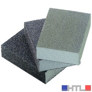 SPUGNETTA ABRASIVA mm. 100x66x26 h  grana 60 (confezione da 60)