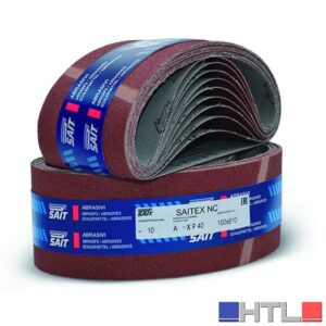 Sait NASTRO ABRASIVO SAITEX-NC mm. 65x410  grana 40 (confezione da 10)