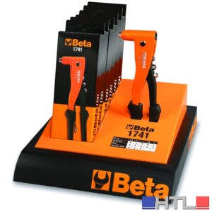 Beta RIVETTATRICE Art. 1741/E6 mm. 266 espositore 6 pezzi