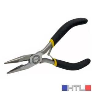 Utilia PINZA A BECCHI 1/2 TONDI DIRITTI PROFESSIONALE  mm. 120 (confezione da 6)