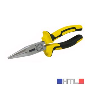 Utilia PINZA A BECCHI 1/2 TONDI DIRITTI PROFESSIONALE  mm. 160 (confezione da 6)