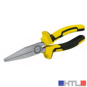 Utilia PINZA A BECCHI LUNGHI PIATTI PROFESSIONALE  mm. 160 (confezione da 6)