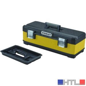 Stanley CASSETTA PORTAUTENSILI METAL-PLASTIC CON VASCHETTA cm. 58,4x22,2x29,3 h