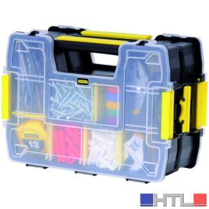 Stanley CASSETTA PORTAMINUTERIA SORT MASTER LIGHT DOPPIA cm. 29,5x21,5x13,4 h