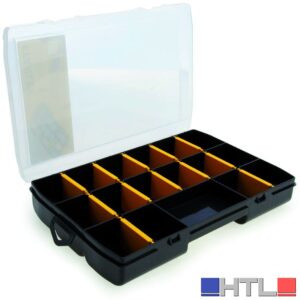Stanley CASSETTA PORTAMINUTERIA BASIC 17 SCOMPARTI cm. 27x19x5 h