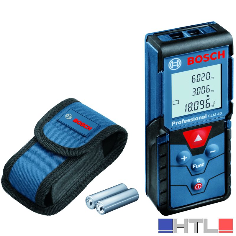 Bosch RILEVATORE DI DISTANZE METRO LASER GLM 40 mt.40