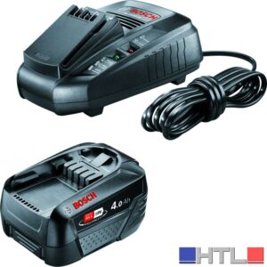 Bosch BATTERIA 18V 4,0 Ah + CARICABATTERIA AL 1830CV