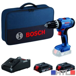 Bosch TRAPANO AVVITATORE CON PERCUSSIONE GSB 18V-25 2 batterie 2,0 Ah con borsa