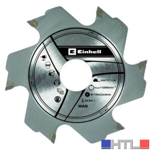 Einhell FRESA DI RICAMBIO PER FRESATRICE ORIZZONTALE mm. 100x22x3