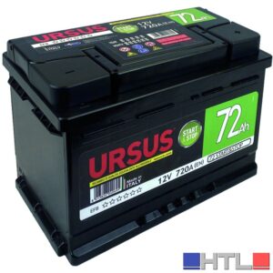 BATTERIA AVVIAMENTO AUTO URSUS START & STOP  72 Ah