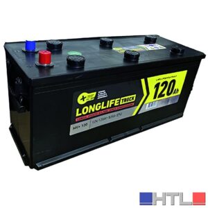 BATTERIA AVVIAMENTO AUTO E CAMION LONGLIFE 120 Ah mm. 510x175x225 h