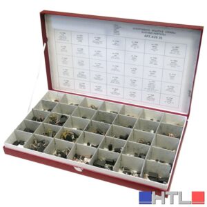 KIT SPAZZOLE PER ELETTROUTENSILI 280 PEZZI  cm. 46x27x6